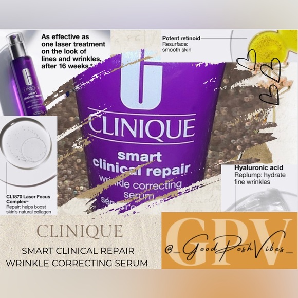 π2/$28 or 3/$38π NEW Clinique Smart Clinical Repair (Wrinkle Correcting Serum) - Picture 10 of 10